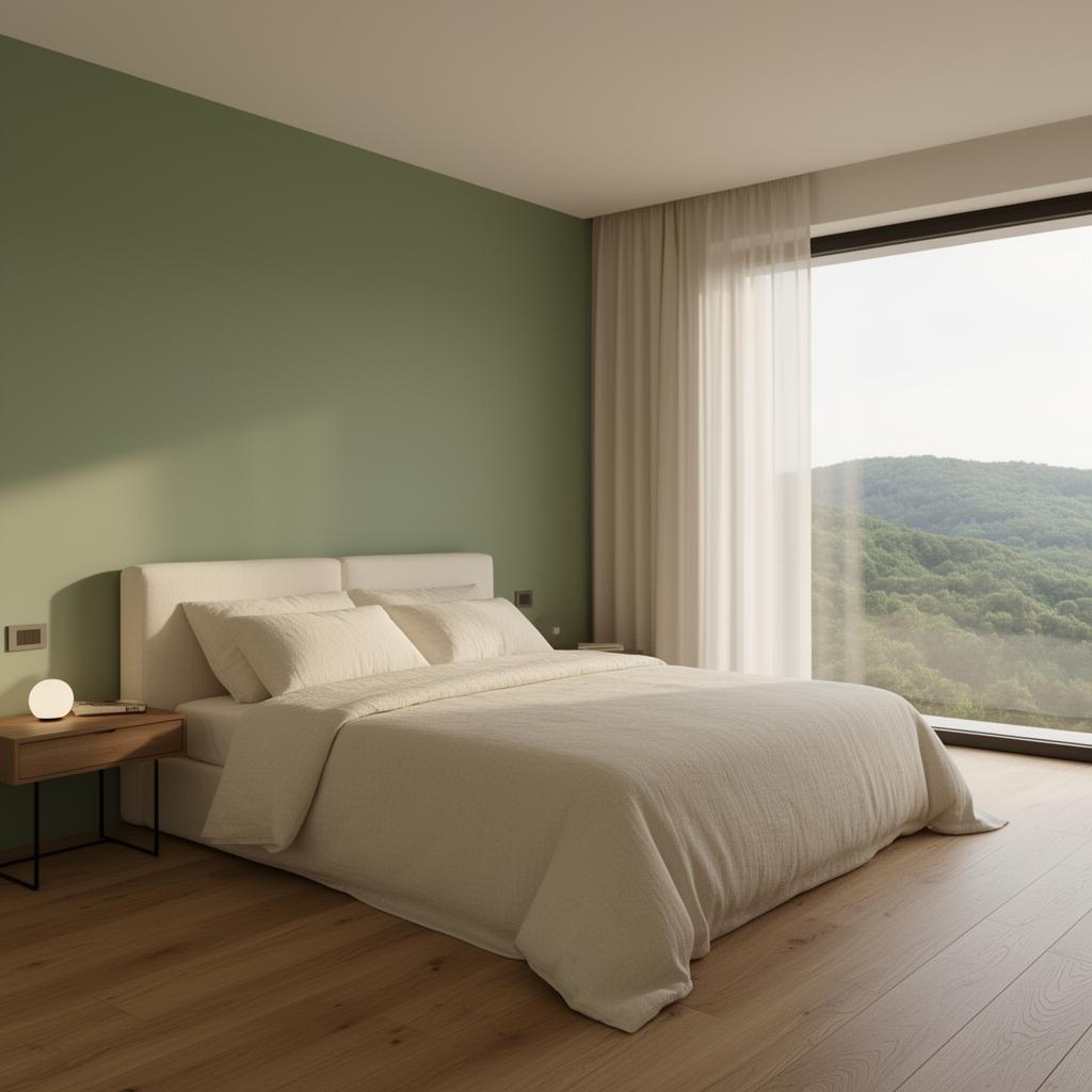 Render della camera da letto